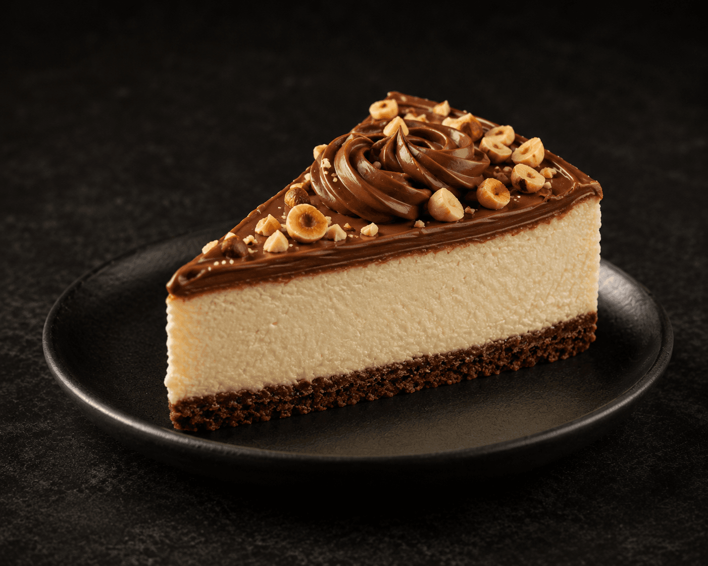 Cheesecake Nutella noisette